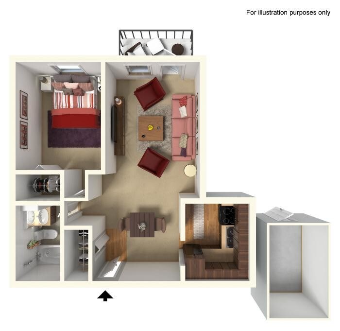 Floor Plan - The Surfside