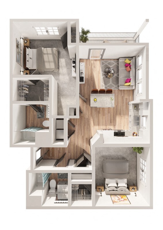 Floor Plan - Miramar 