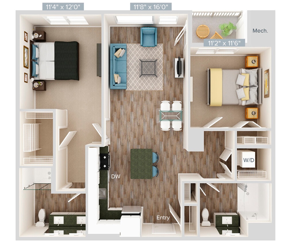 Floor Plan - B2_1094SF2216