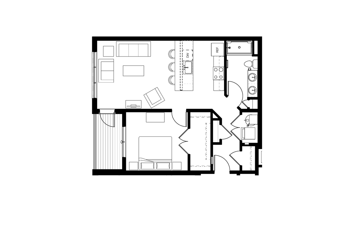 Floor Plan - The Selby