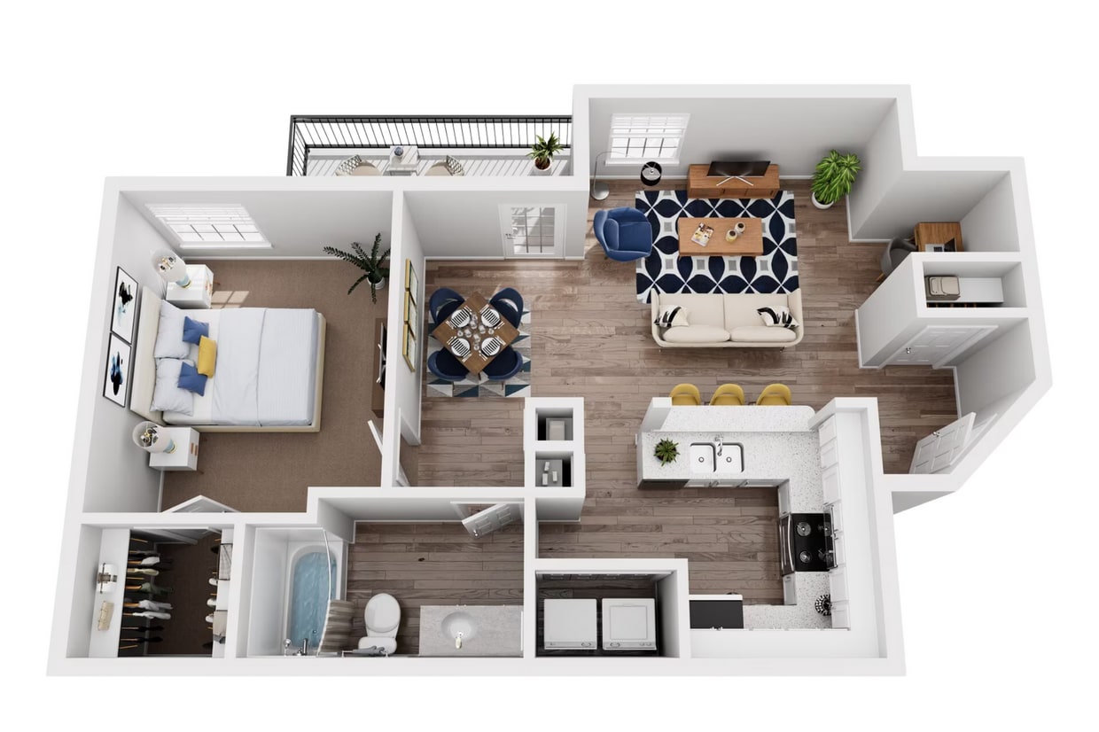 Floor Plan - The Chateau