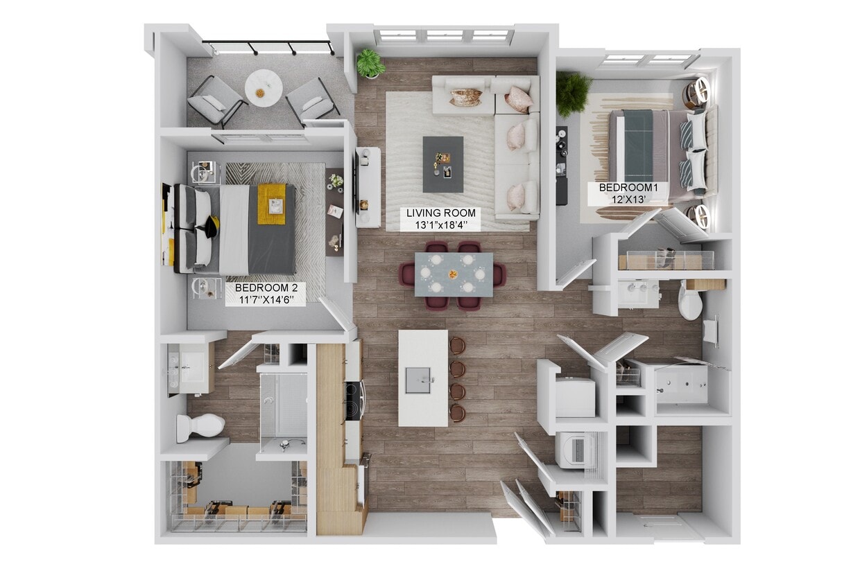 Floor Plan - The Legacy (B1)