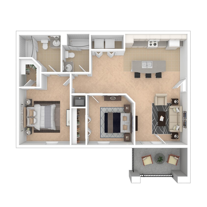 Floor Plan - The Laurel