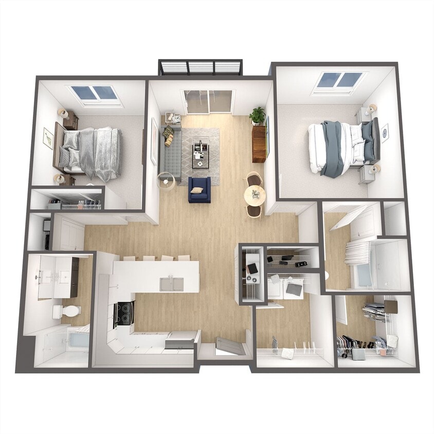Floor Plan - Harmony (2B)