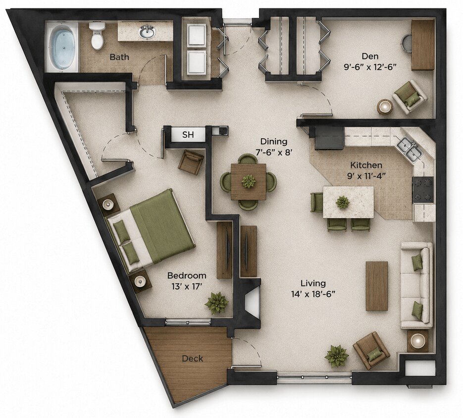 Floor Plan - Hickory D