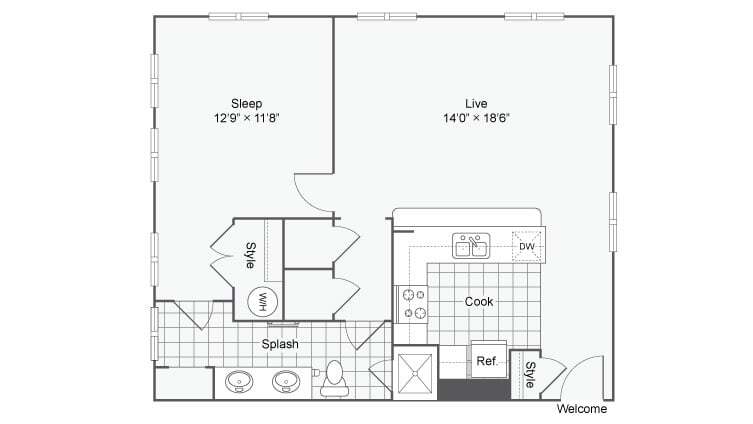 Floor Plan - A151