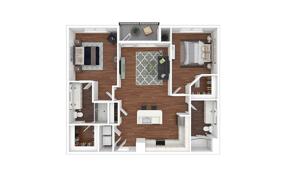 Floor Plan - B1 Crestone Peak