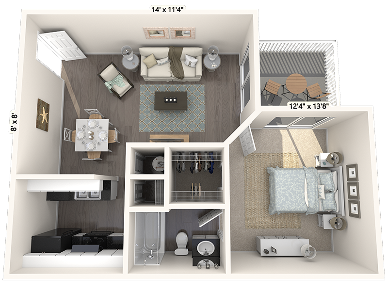 Floor Plan - The Tulip