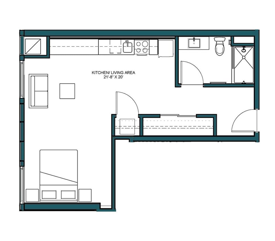 Floor Plan - Studio-A3