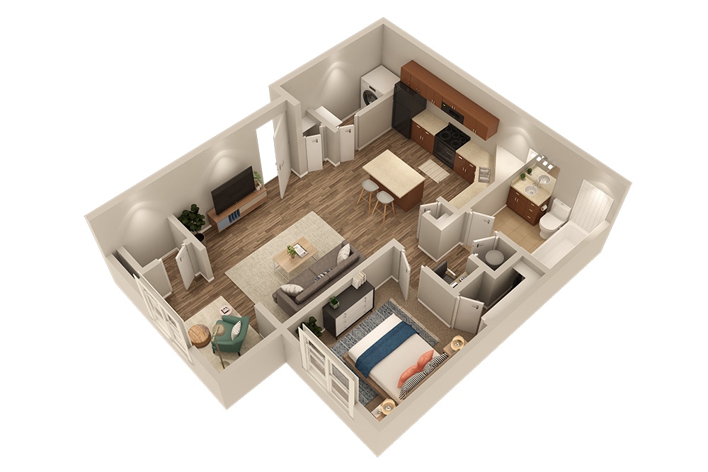 Floor Plan - Piedmont With Sunroom