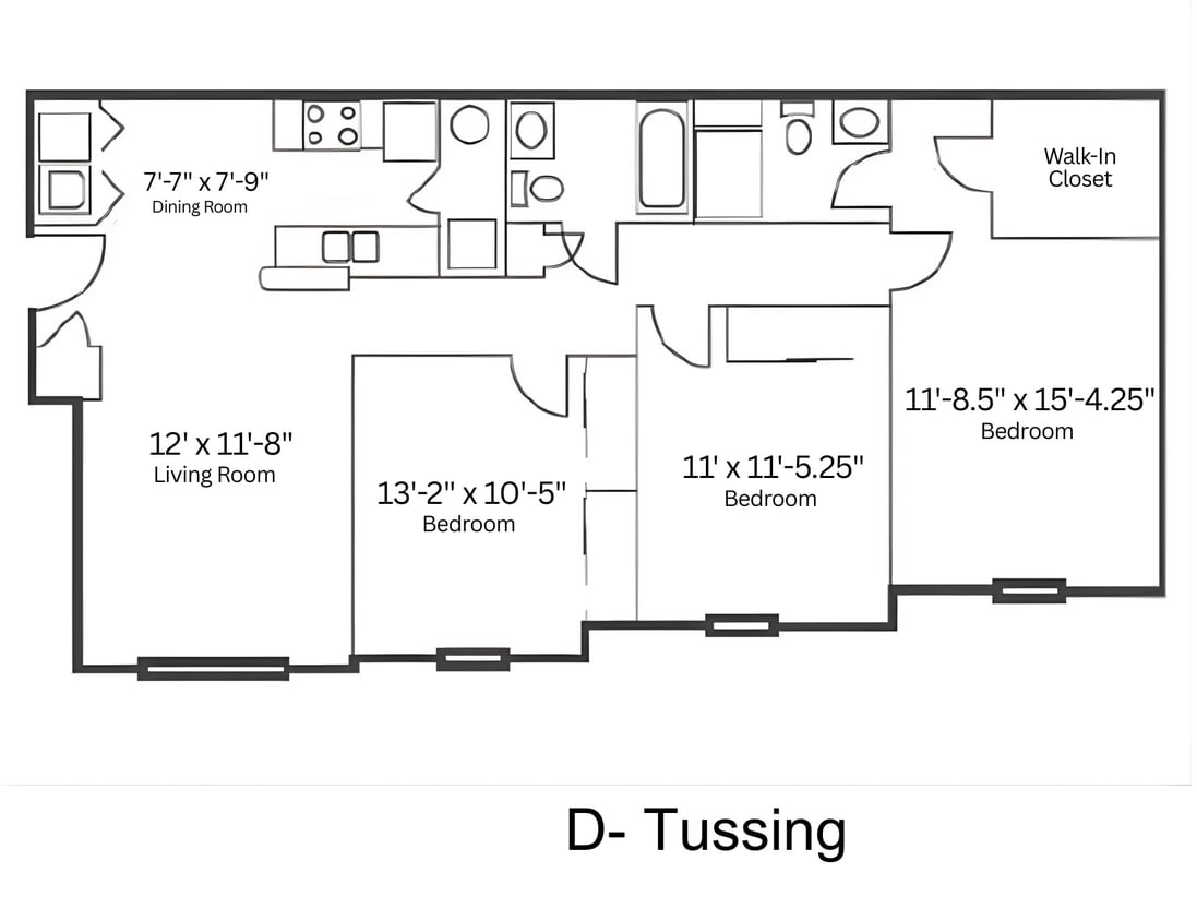 Floor Plan - The Tussing