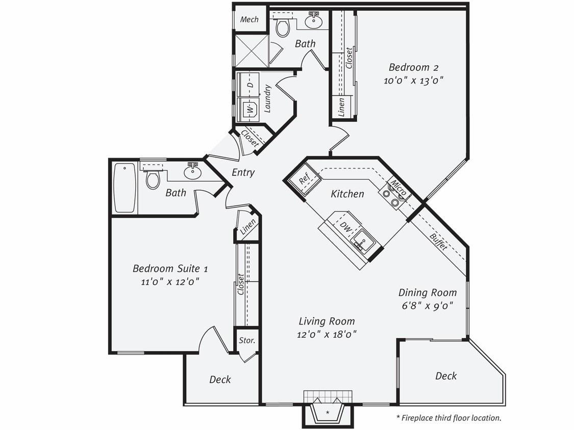 Floor Plan - B3G