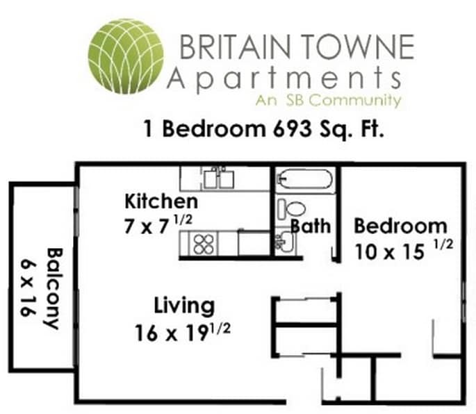 Large 1BR/1BA - 1 Bedroom - Large