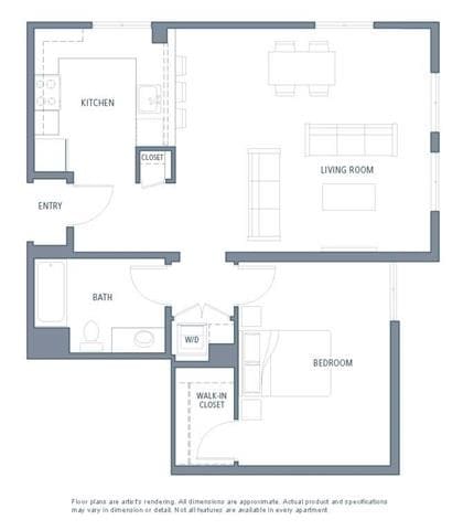 Floor Plan - 903 1B1B