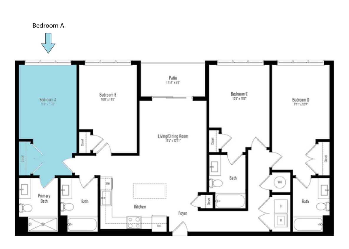 Floor Plan - D2 Co-Living
