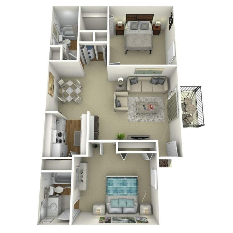 2 Bedroom - 2BR Reno