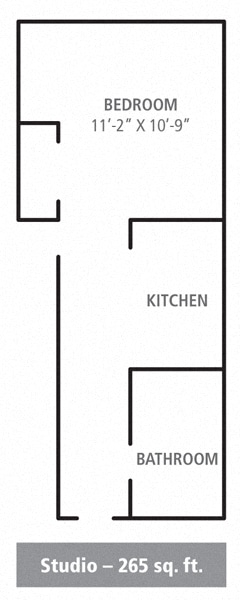 Floor Plan - Studio
