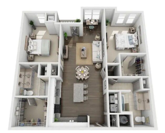 Floor Plan - B2E