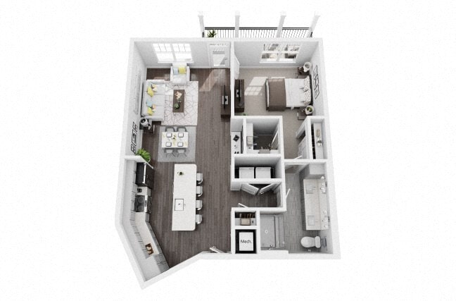 Floor Plan - A3B