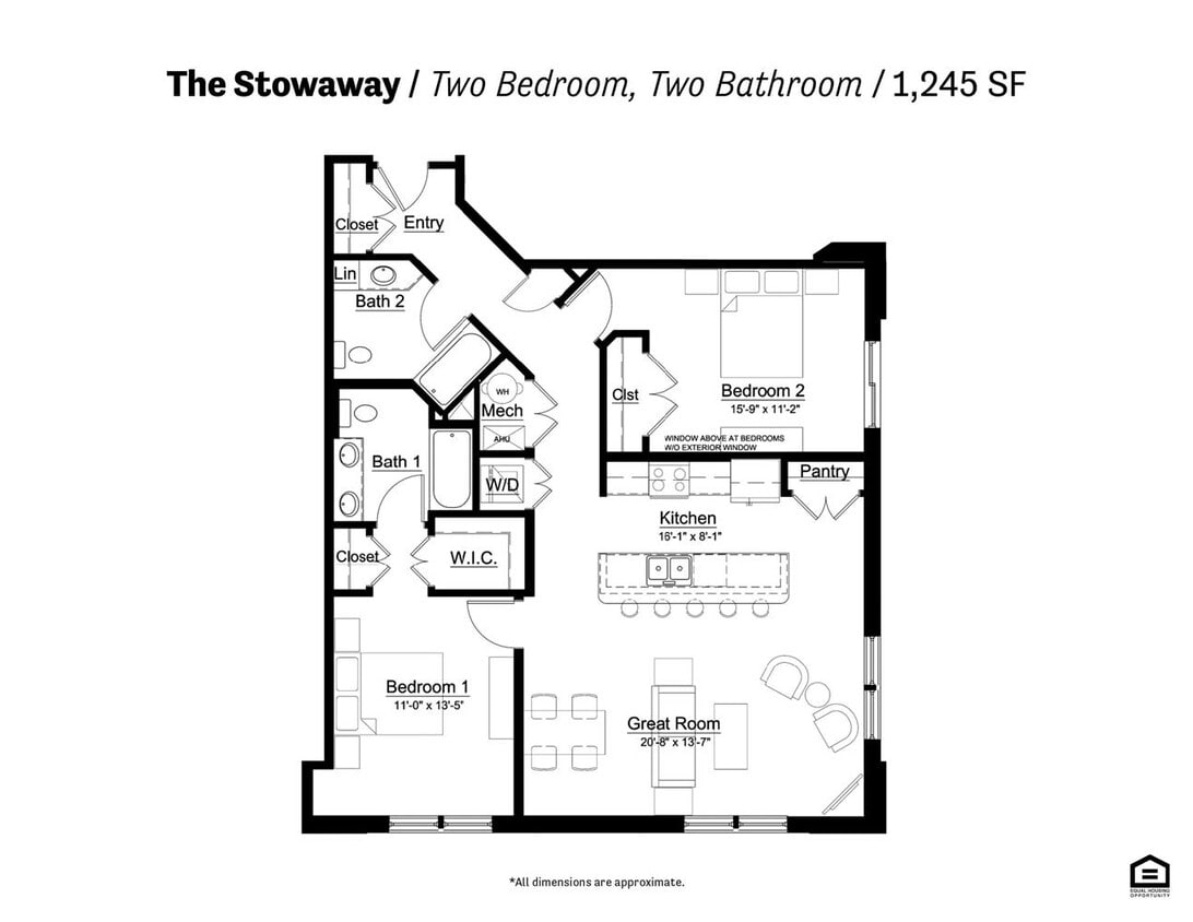 Floor Plan - The Stowaway