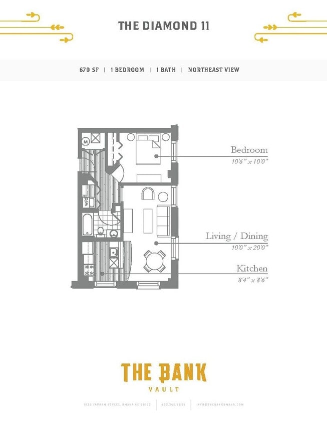 Floor Plan - The Diamond