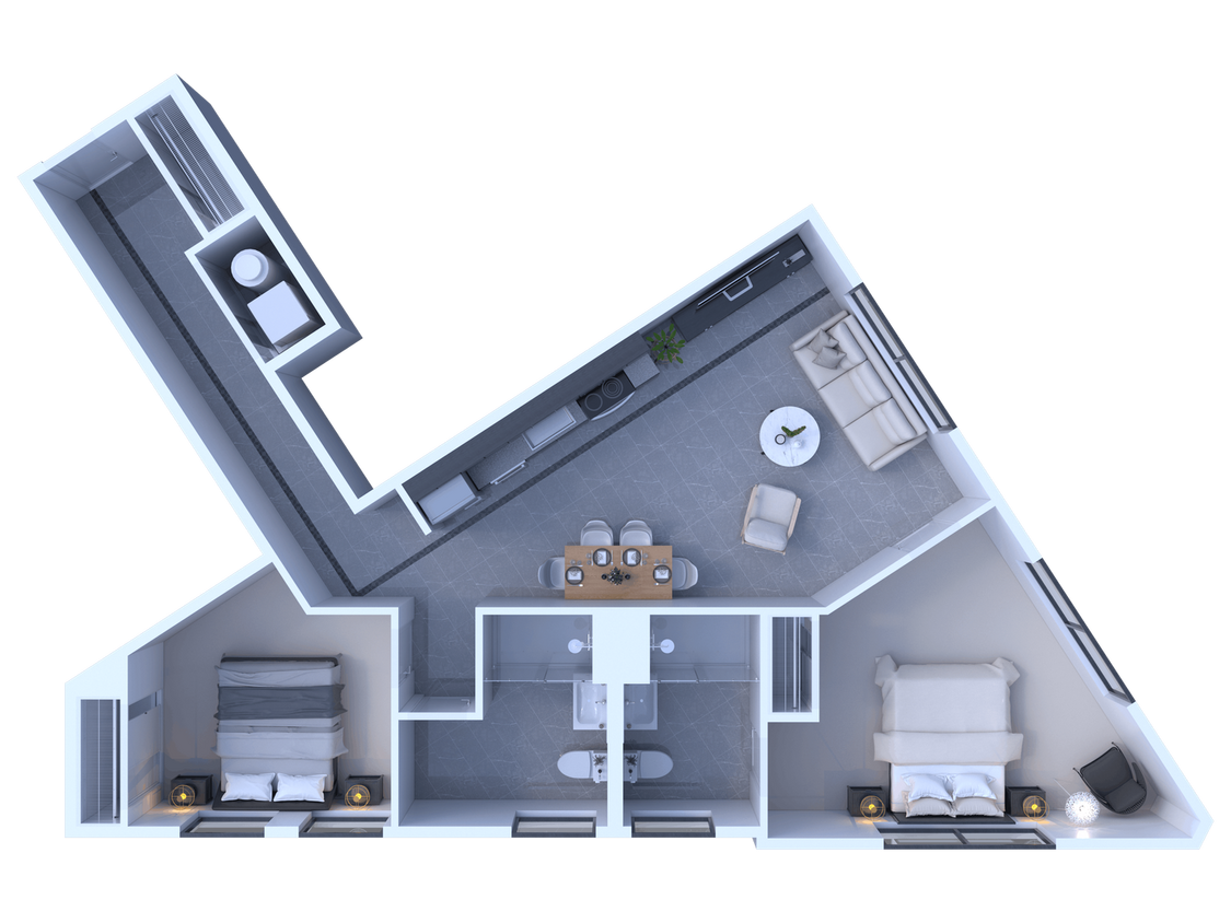 Floor Plan - Elevated Living in the Heart of Capitol Park!