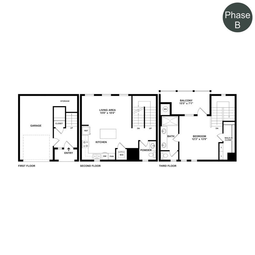 Floor Plan - The Lofts Plan 1
