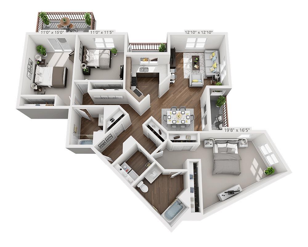 Floor Plan - C2B