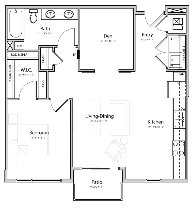 Floor Plan - Peace (B6)
