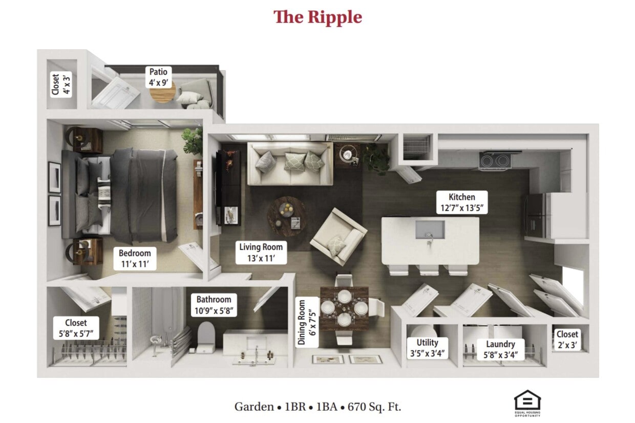 Floor Plan - The Ripple