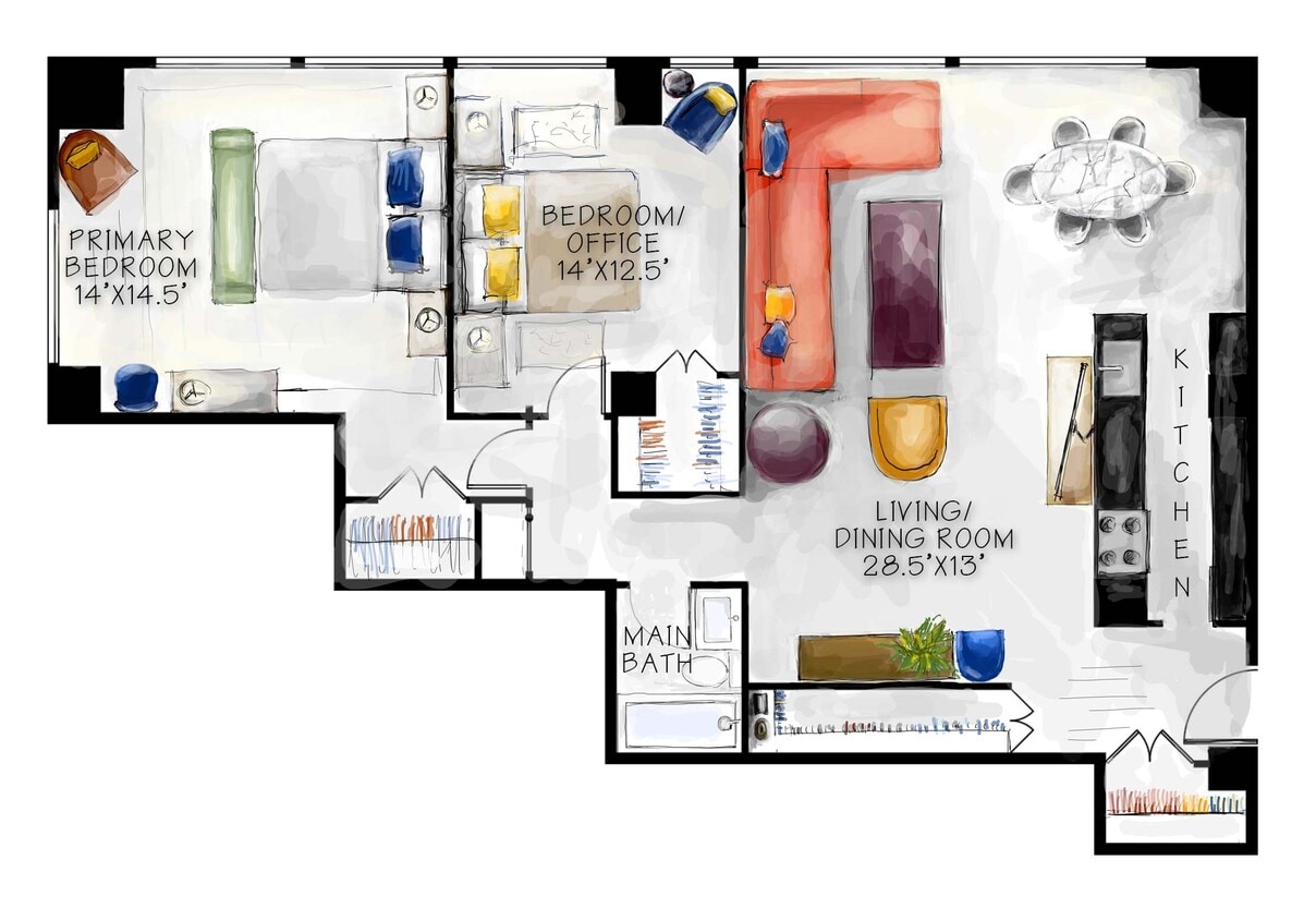Floor Plan - Van Gogh