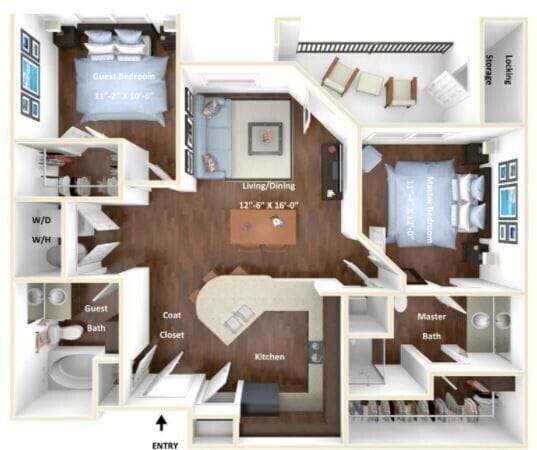 Floor Plan - The Sycamore P-2