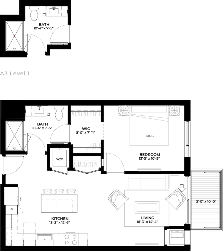 Floor Plan - Basswood (A3)