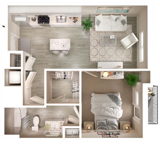Floor Plan - A2 Balcony