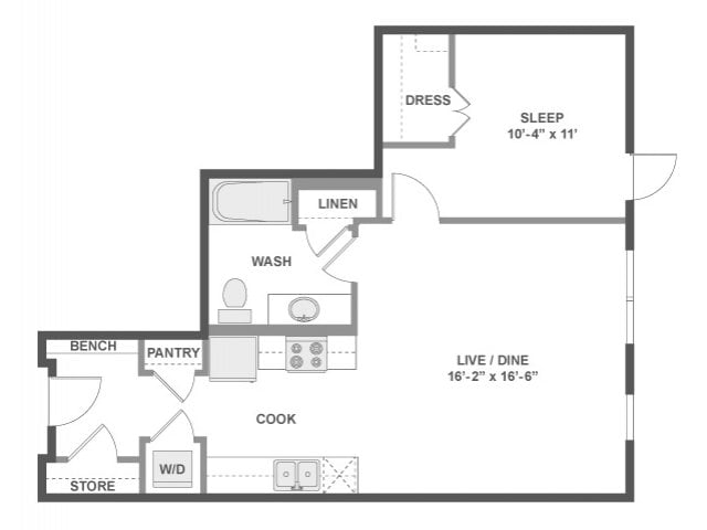 Floor Plan - A3e