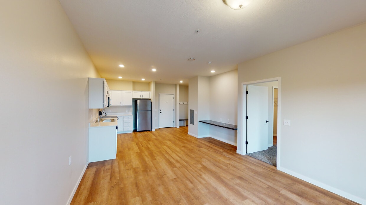 Floor Plan - 1 Bed 1 Bath Apartment (B)