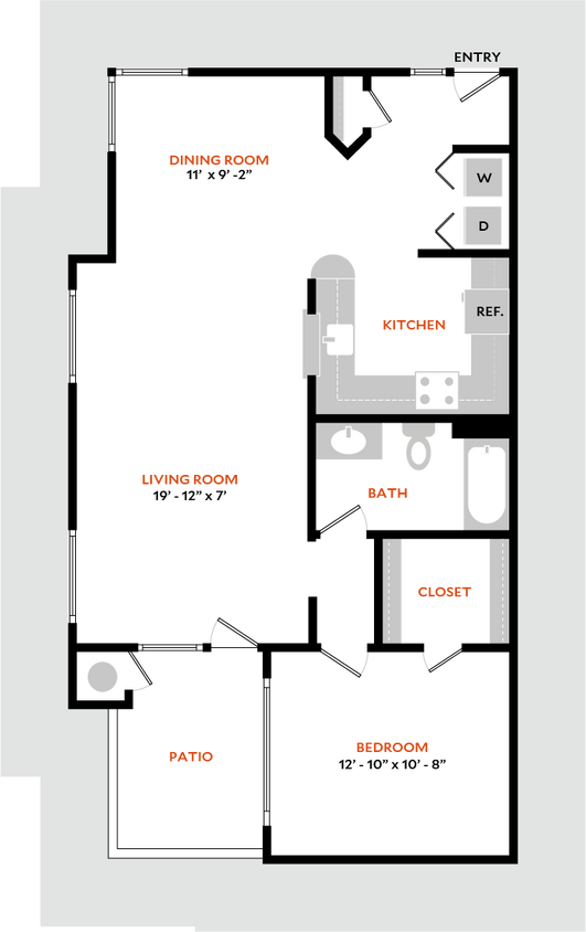 Floor Plan - Plan 1C
