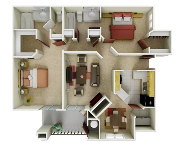 Sienna (1134sf) -  Sienna