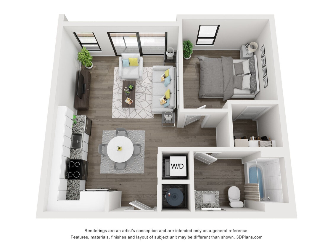 Floor Plan - The Parton