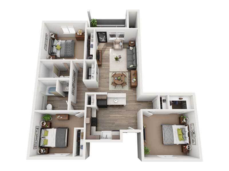 Floor Plan - The Lewis & Clark