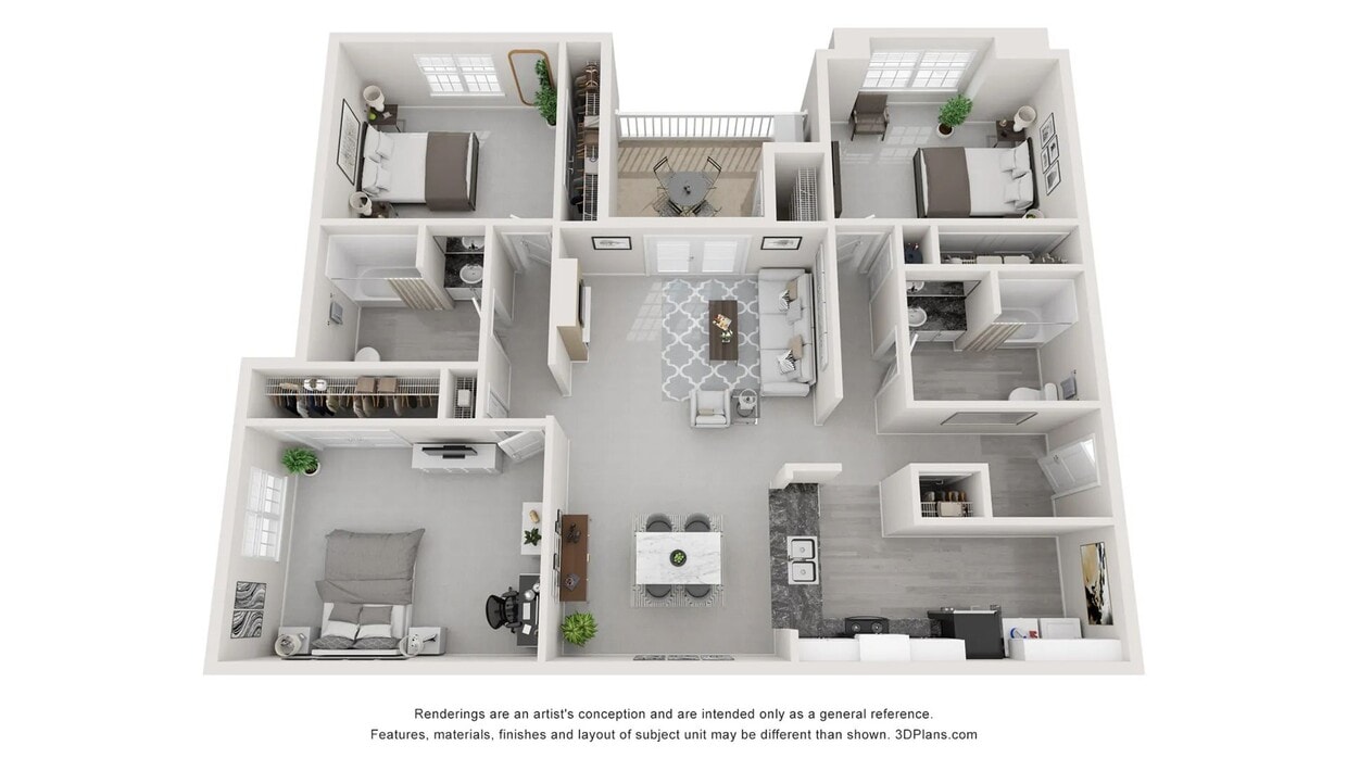 A 3D rendering of The Manor - The Manor