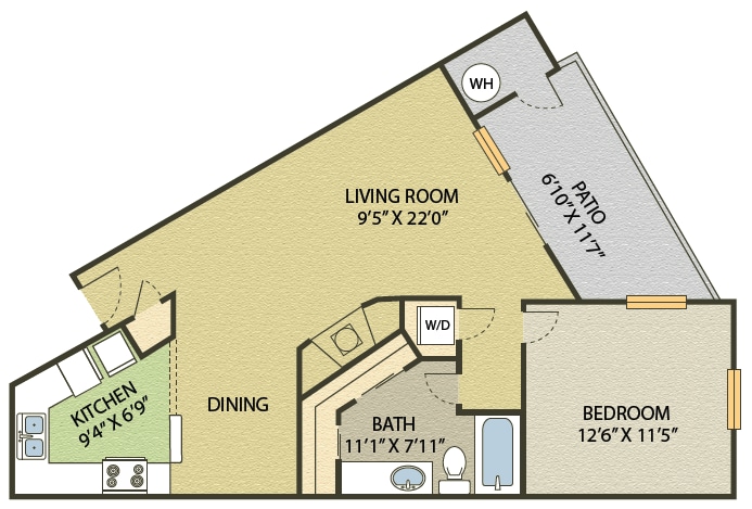 Floor Plan - Terrain-Renovated