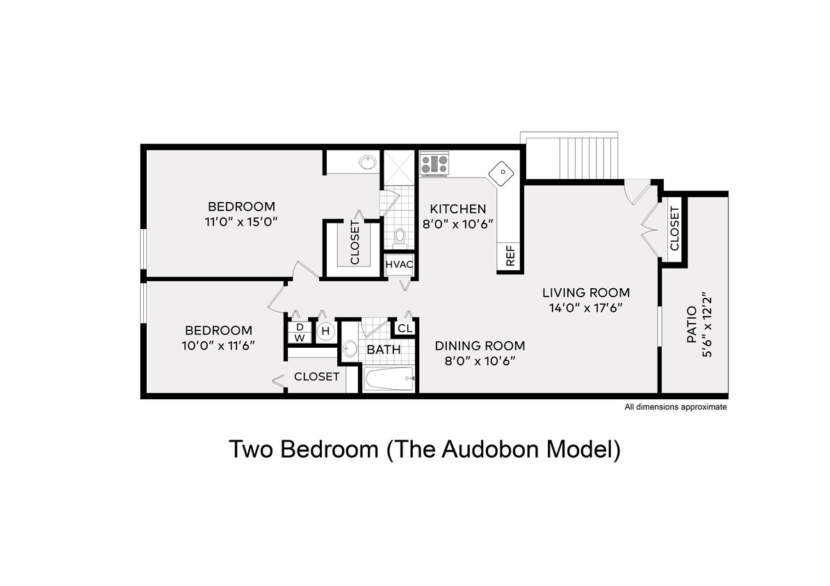 Floor Plan - The Audobon