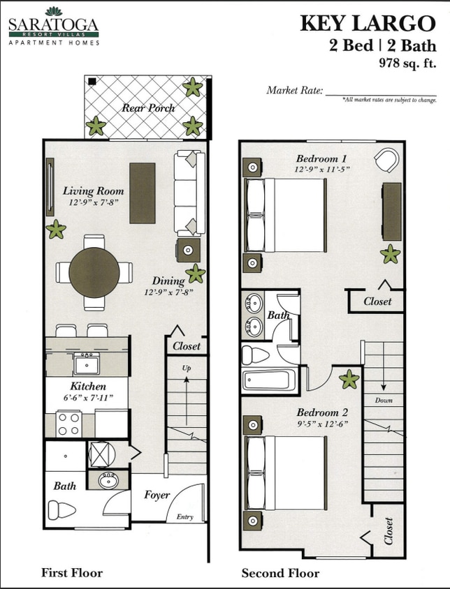Floor Plan - Key Largo