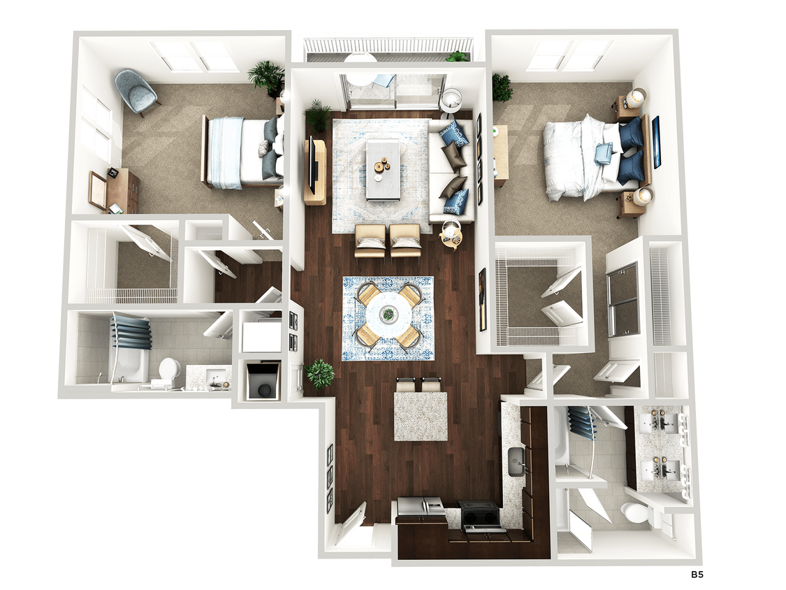 Floor Plan - B5 ( Birch)