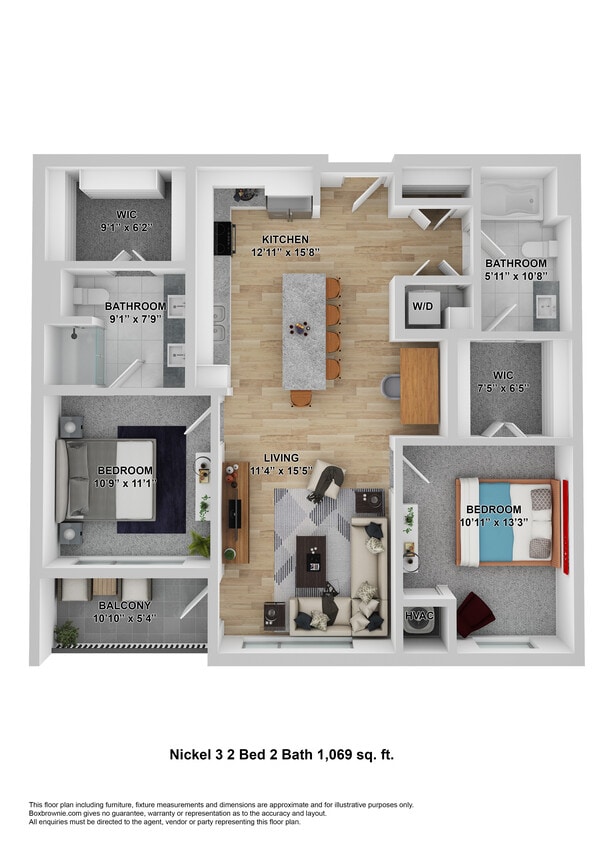 Floor Plan - Nickel 3