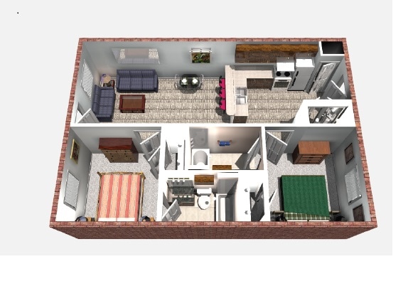 Floor Plan - The Gables