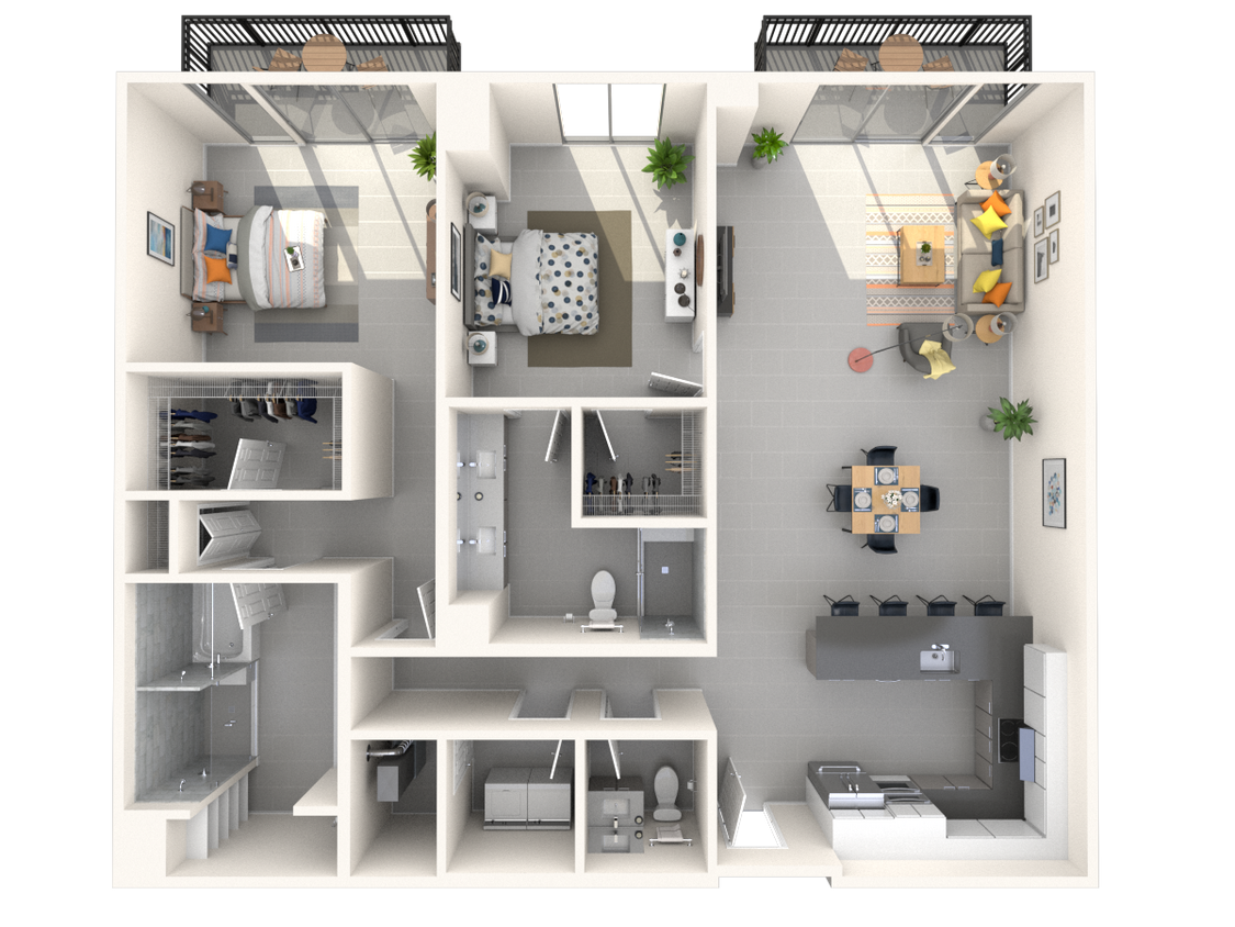 Floor Plan - BN3 - Penthouse North Residence