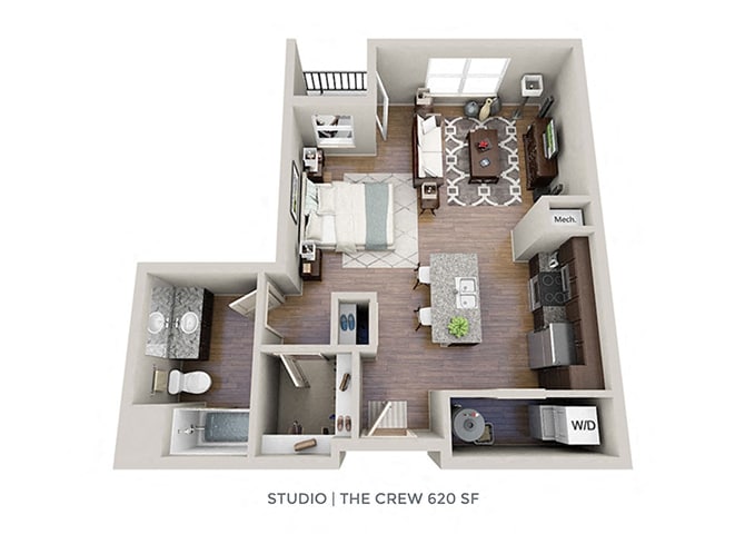 Floor Plan - The Crew