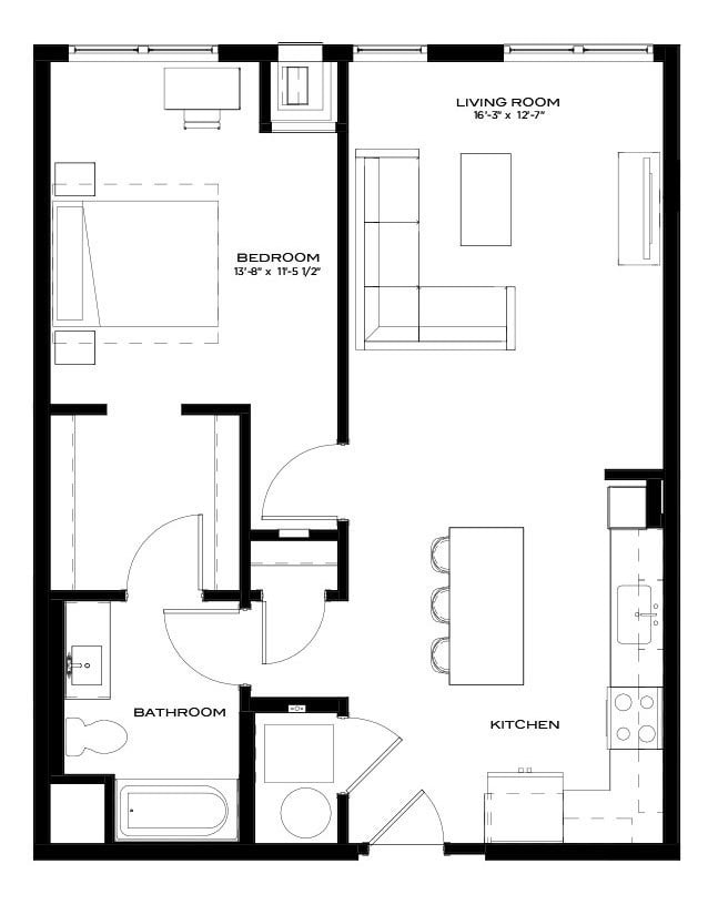 Floor Plan - A1d